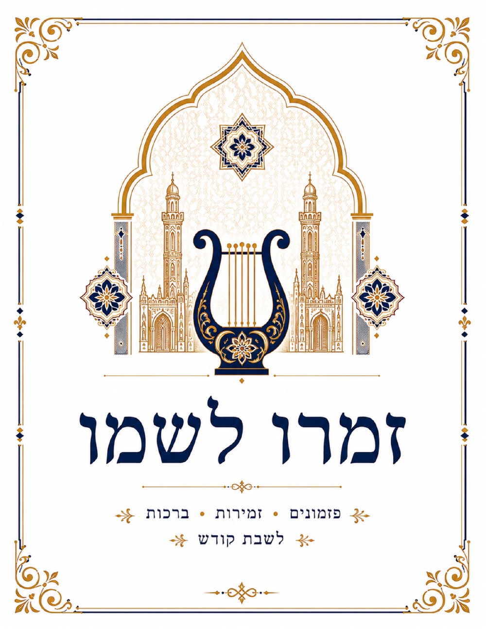 Cover of the finished Zamru Lishmo booklet